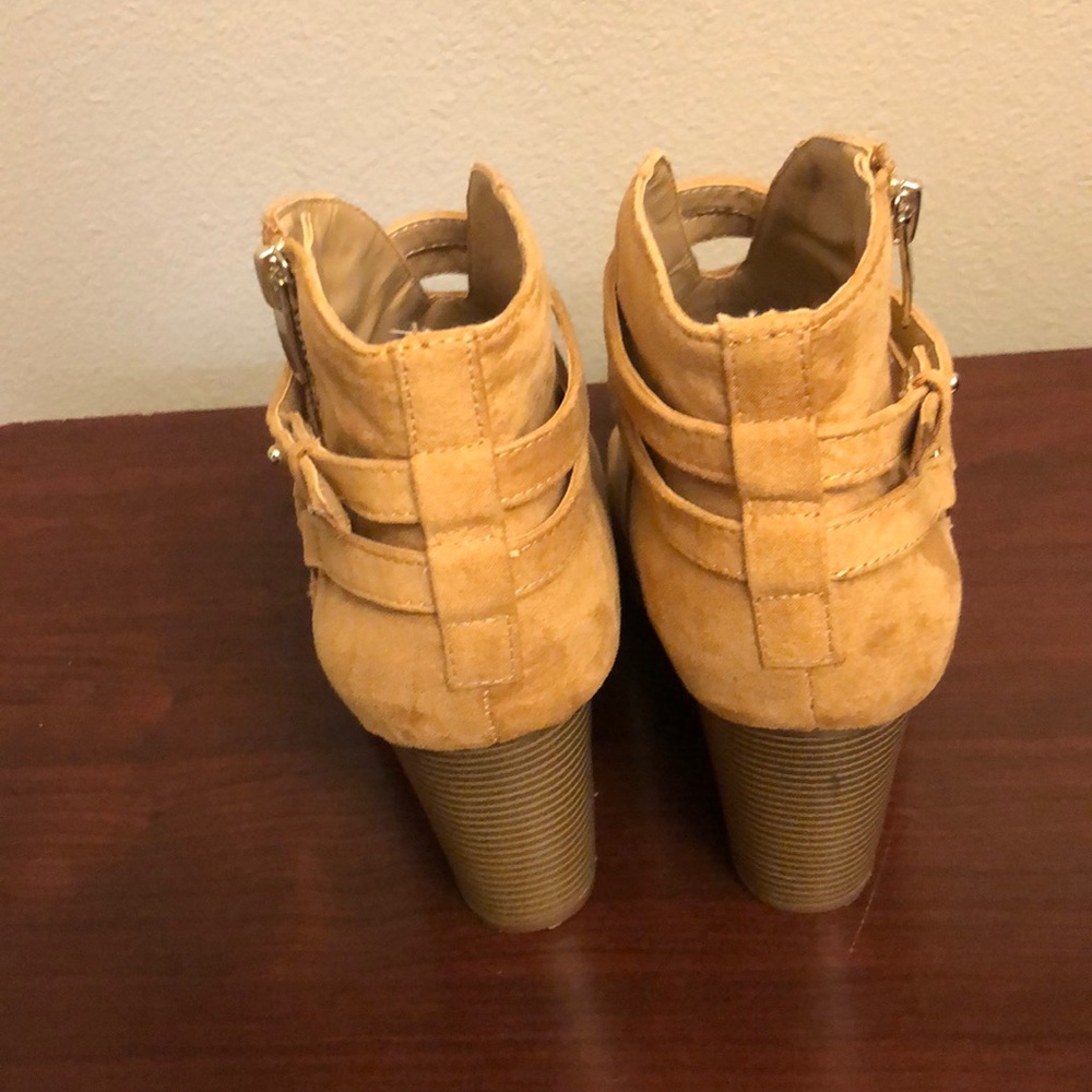 Suede Fall Booties - Picture 3 of 5